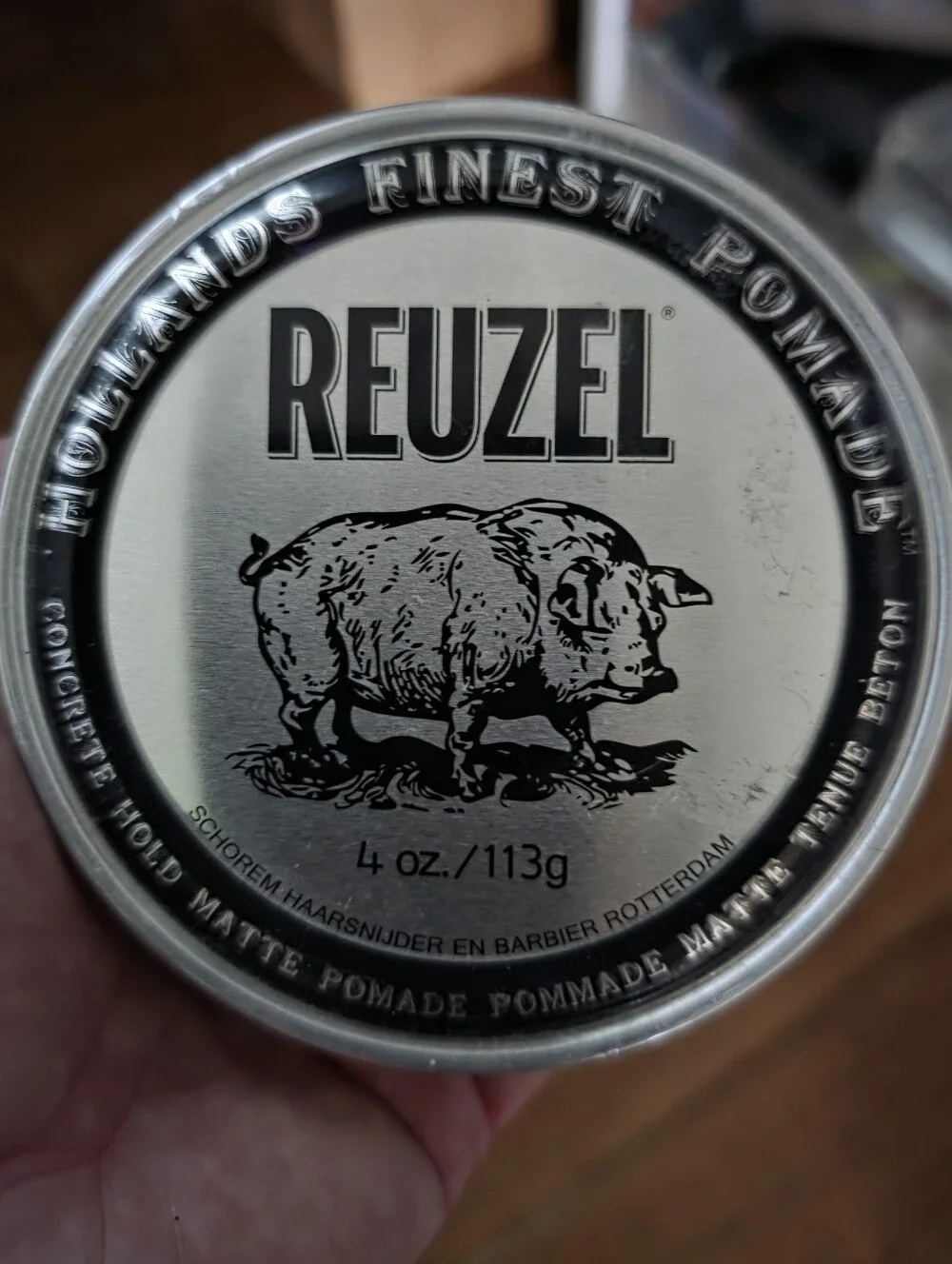 REUZEL Extreme Hold Matte Pomade| 4 Oz| Strongest All Day Hold Water Soluble|New